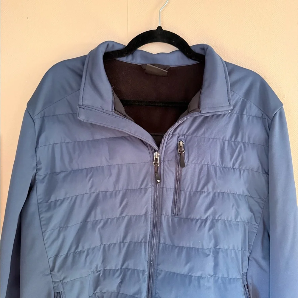 32 Degrees Blue Puffer Jacket - Picture 3 of 6